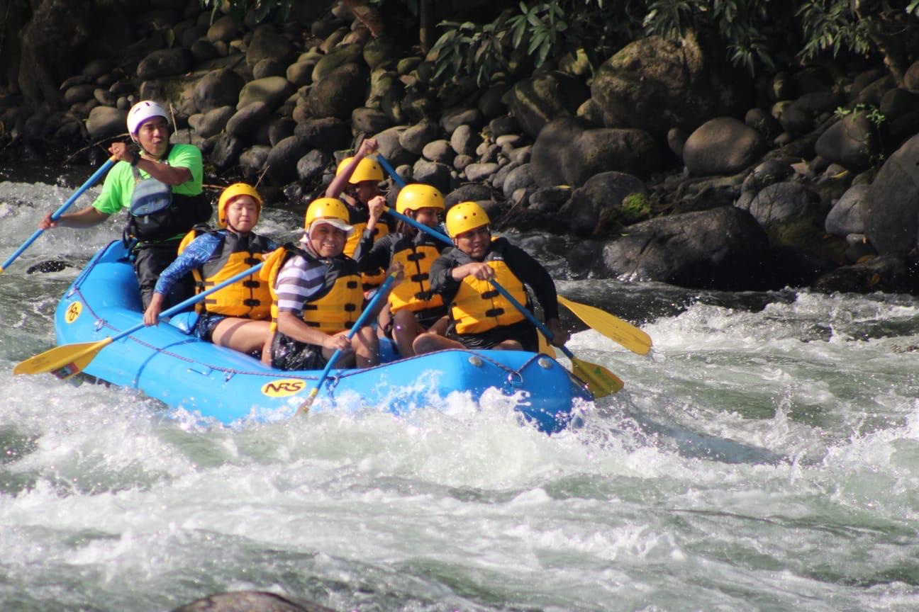 Rafting en grupo